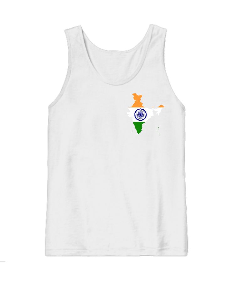 india logo top for men - Front