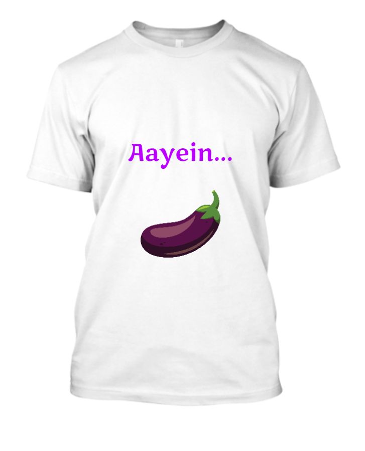 aayein baigan t-shirt - Front