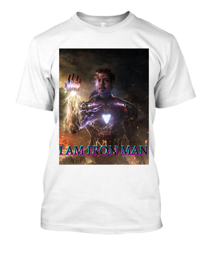 iron man snap t'shirt - Front
