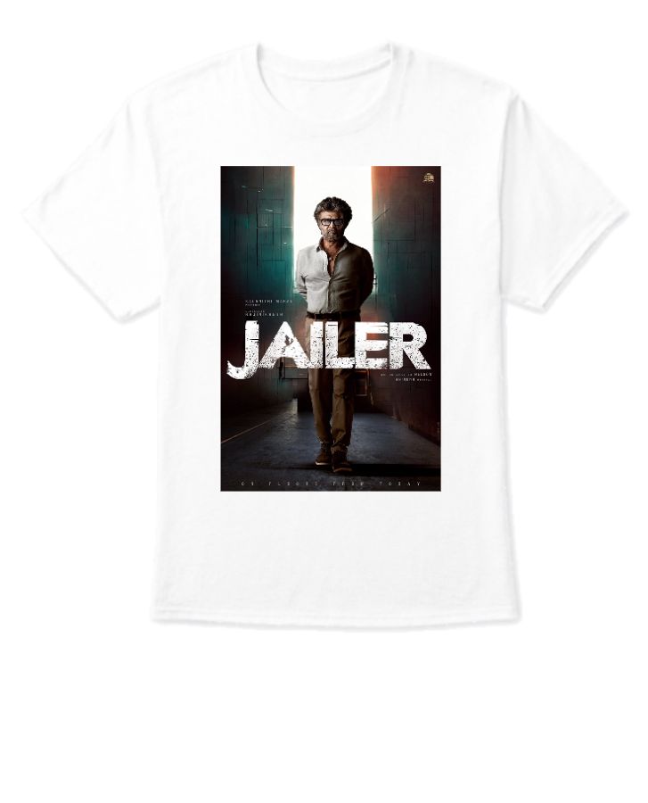 jailer movie t-shirts - Front