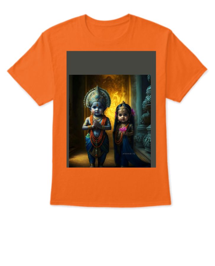 jay shree ram lovers  t shirt - Front