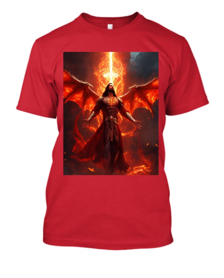 jesus style half t shirt - Front