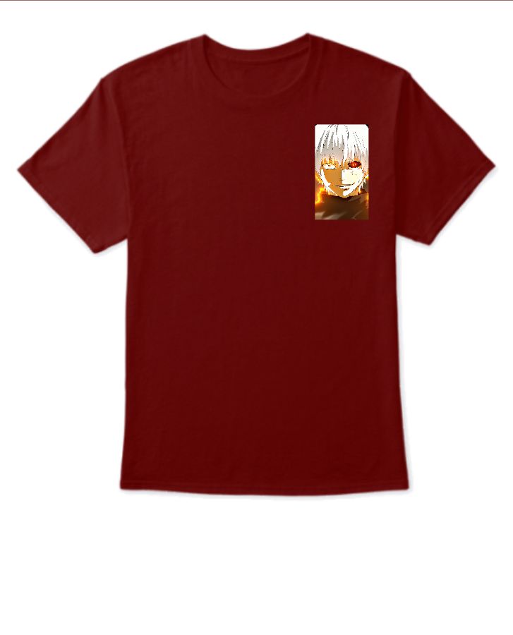 kaneki anime design t-shirt - Front