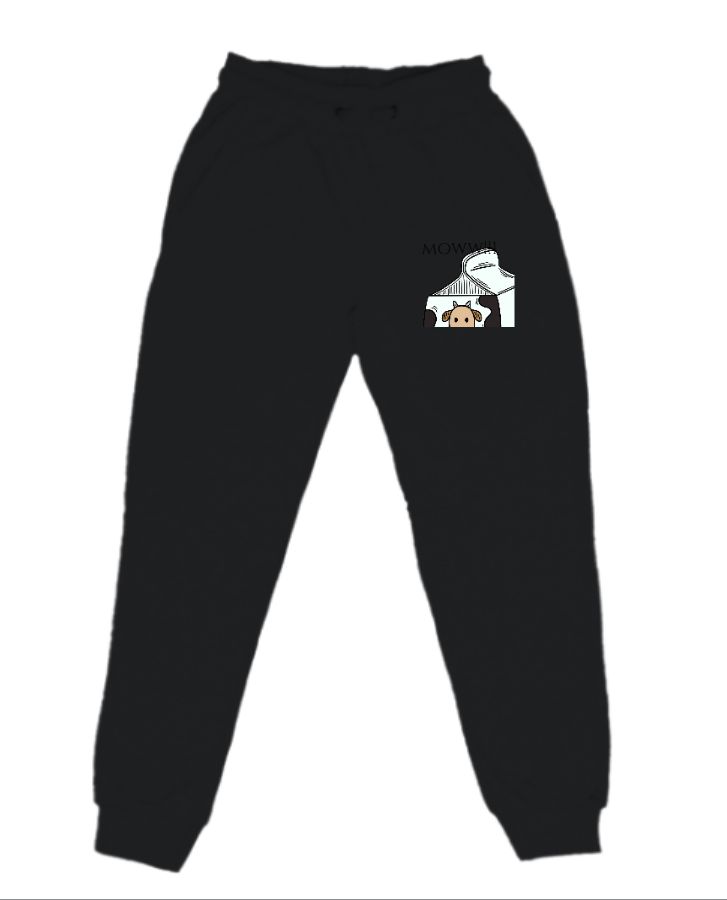 kawaii designed joggers - Front