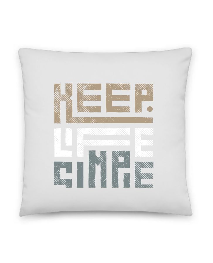 keep life simple - Front