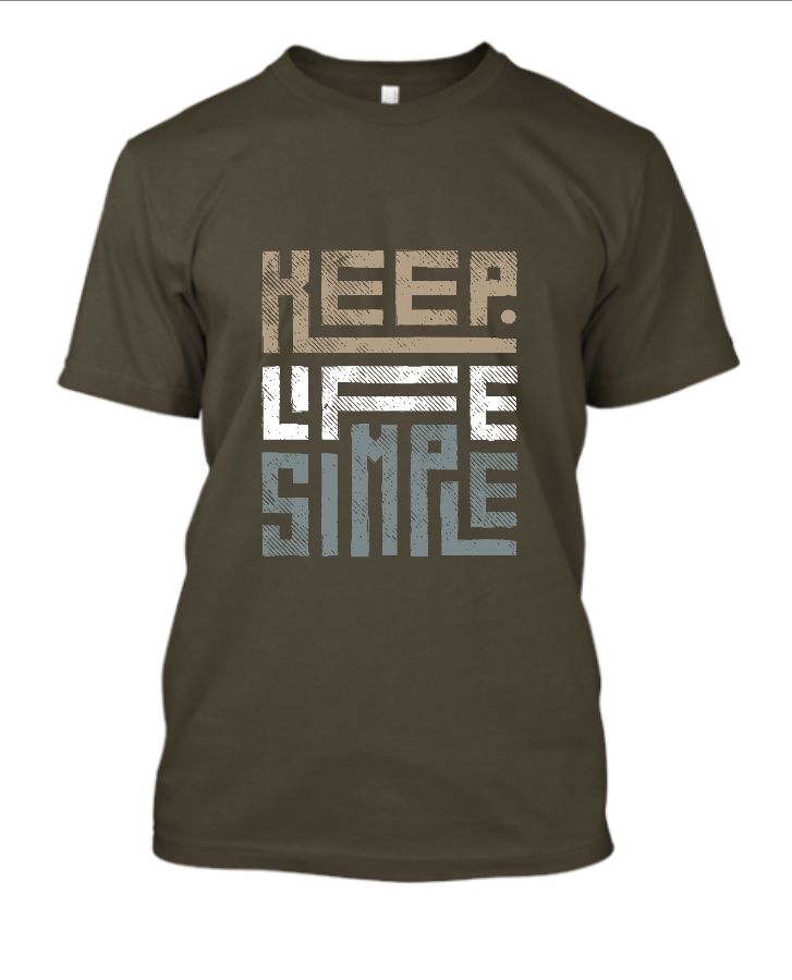 keep life simple - Front