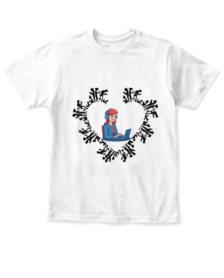 kid's Boy's & Girl's T-Shirt  - Front