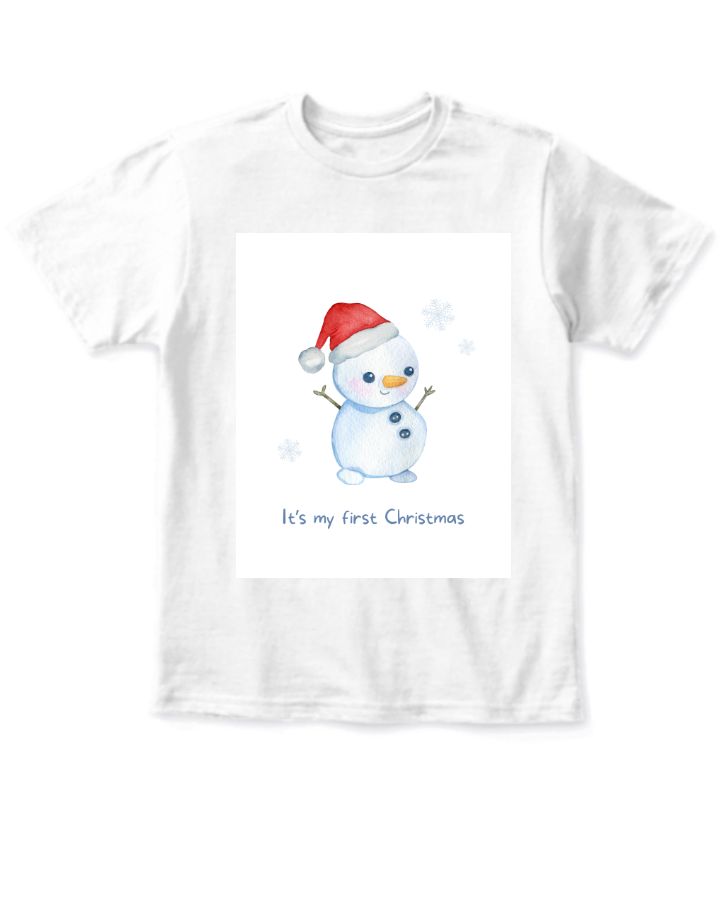 kids Christmas t-shirt - Front