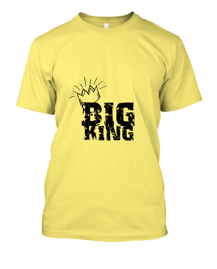 king t shirt - Front