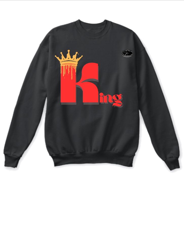 king sweat shirt - Front