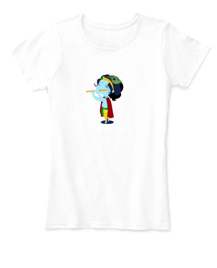 krishna god t shirt - Front