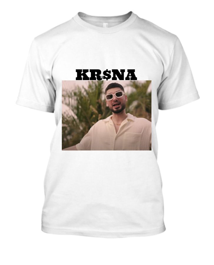 krsna rapper printed t shirt || Best quality - Front