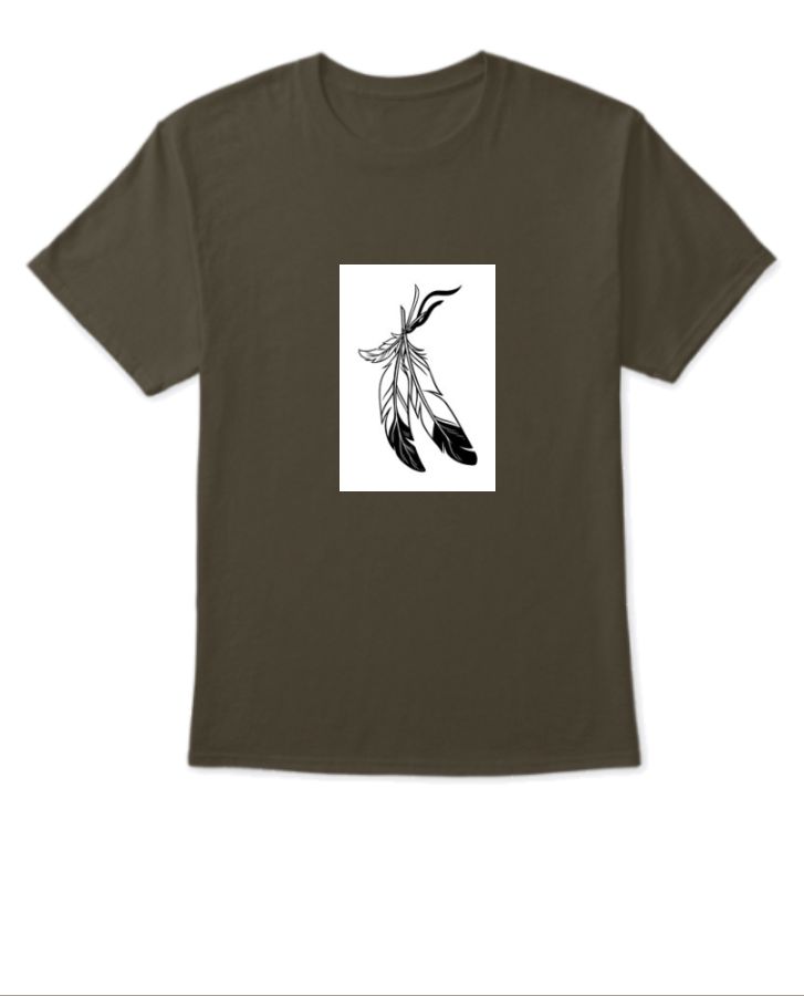 leaves tshirt - Front