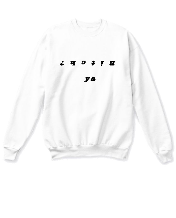 lettered sweatshirt - Front