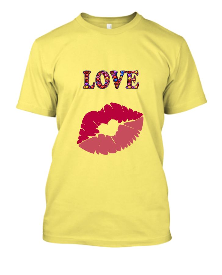 love emoji with kiss - Front