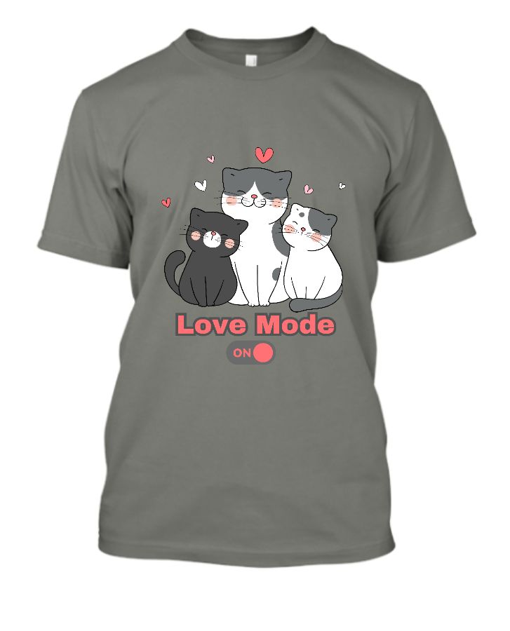 love mode | cats lover | Mom Love T-shirt - Front