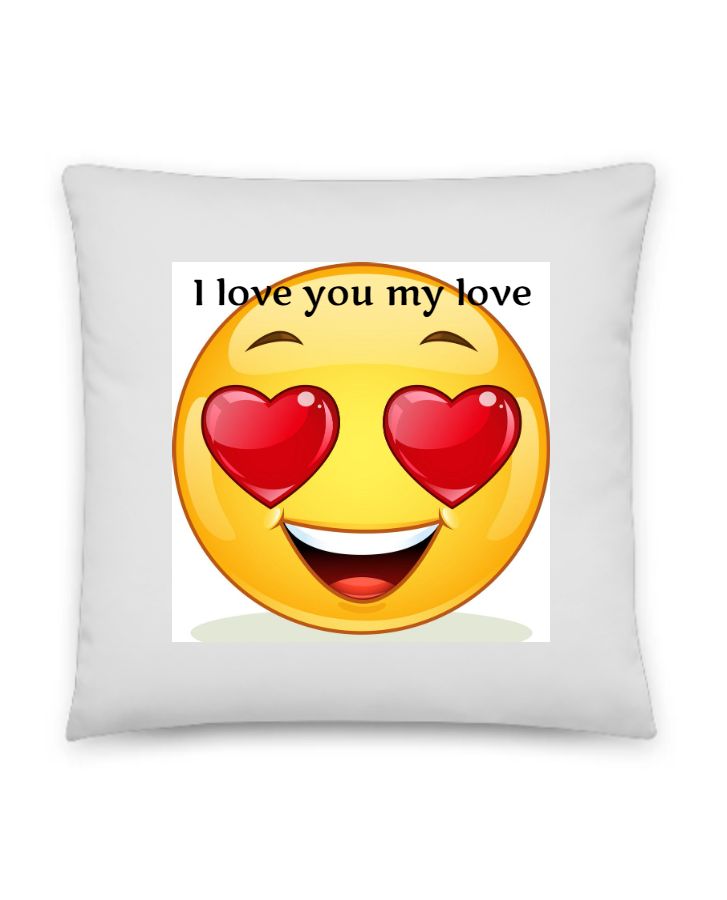 love pillow - Front