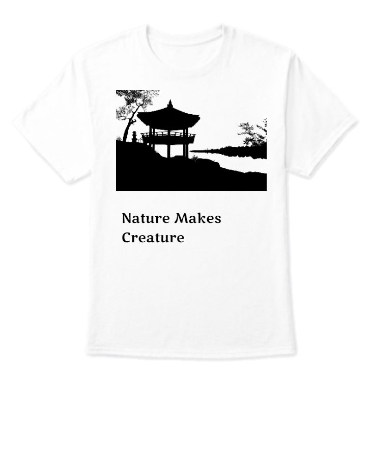 nature t shirt  - Front