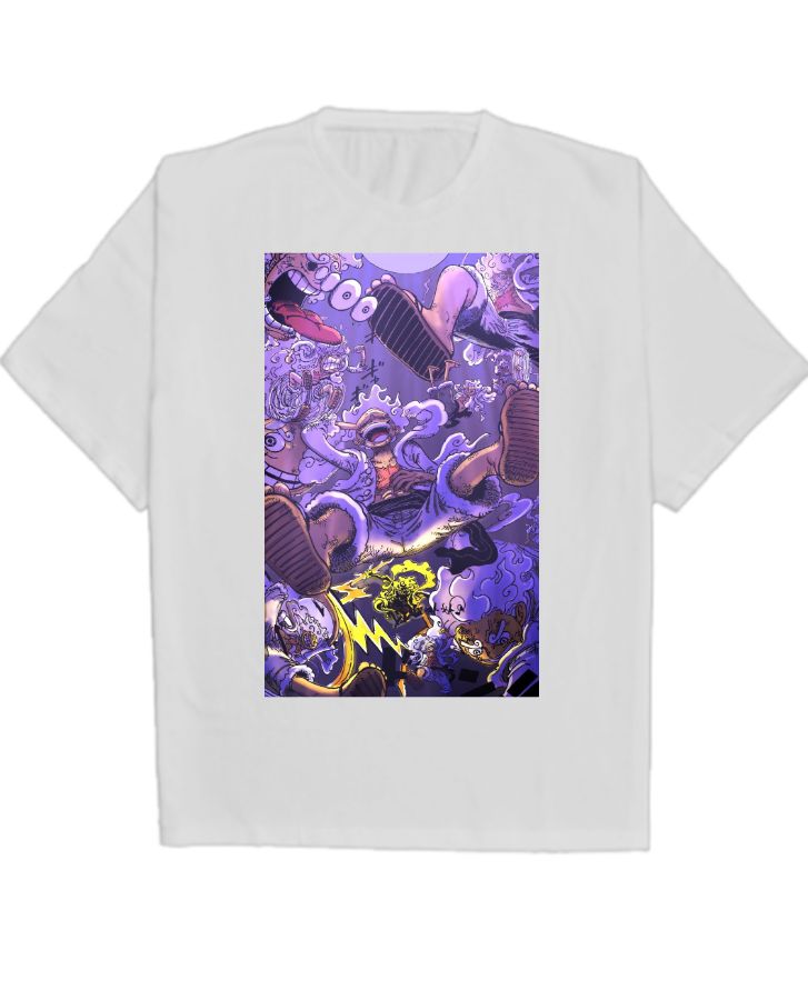 luffy gear 5 | oversized t-shirt - Front