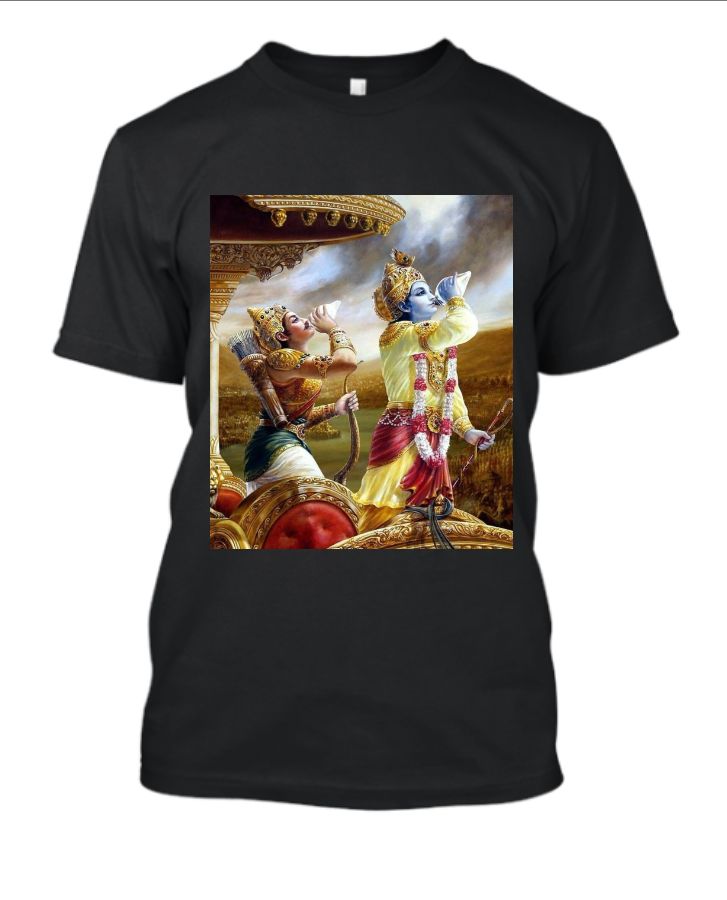 mahabharat printed T shirt - Front