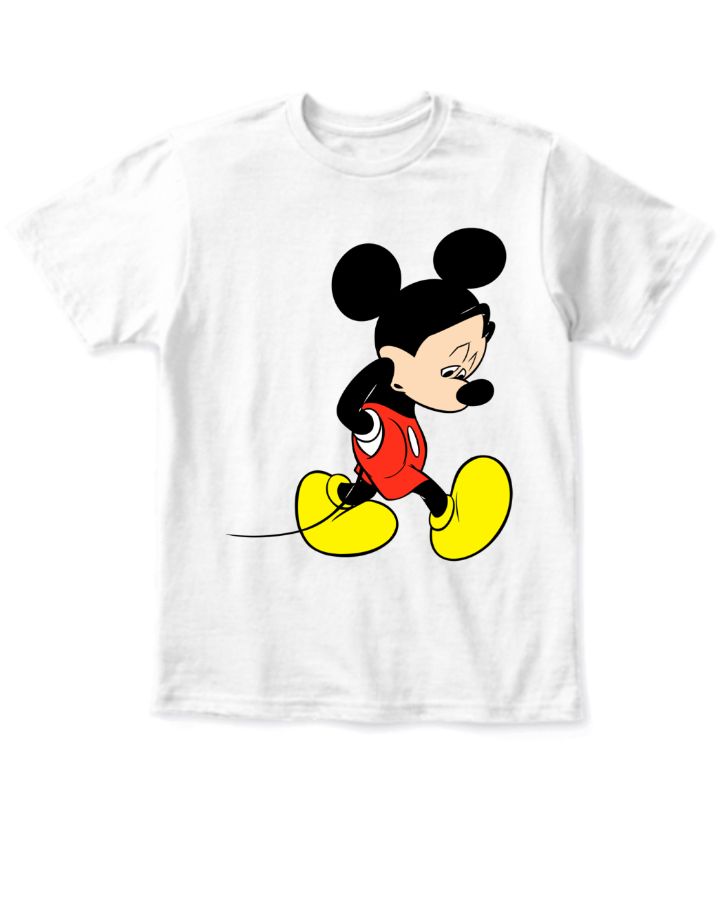 micky mouse printed T-Shirt - Front