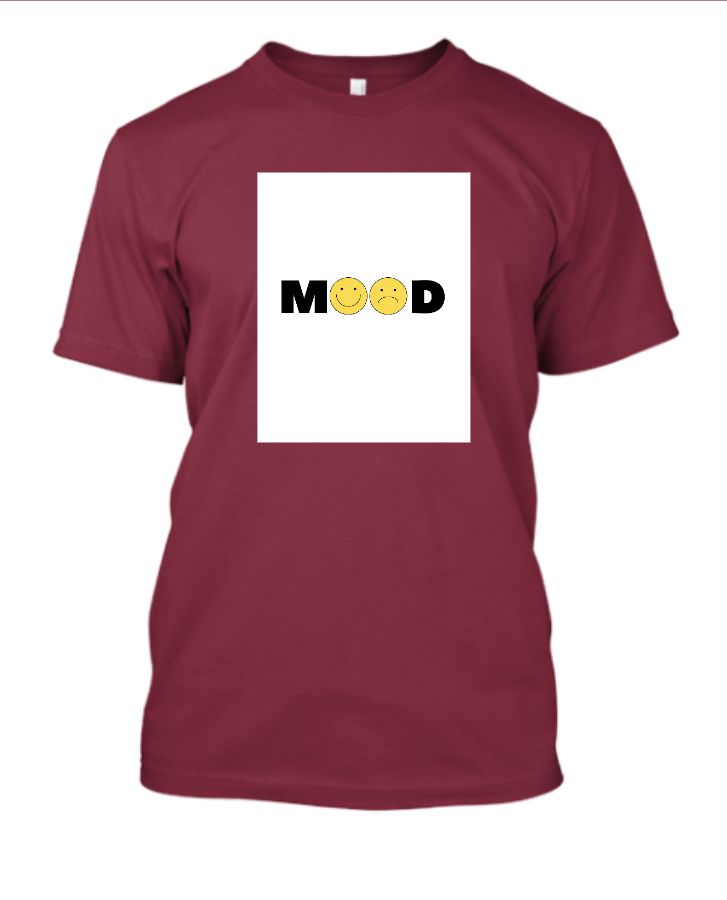 mood , t shirt Ab design  - Front