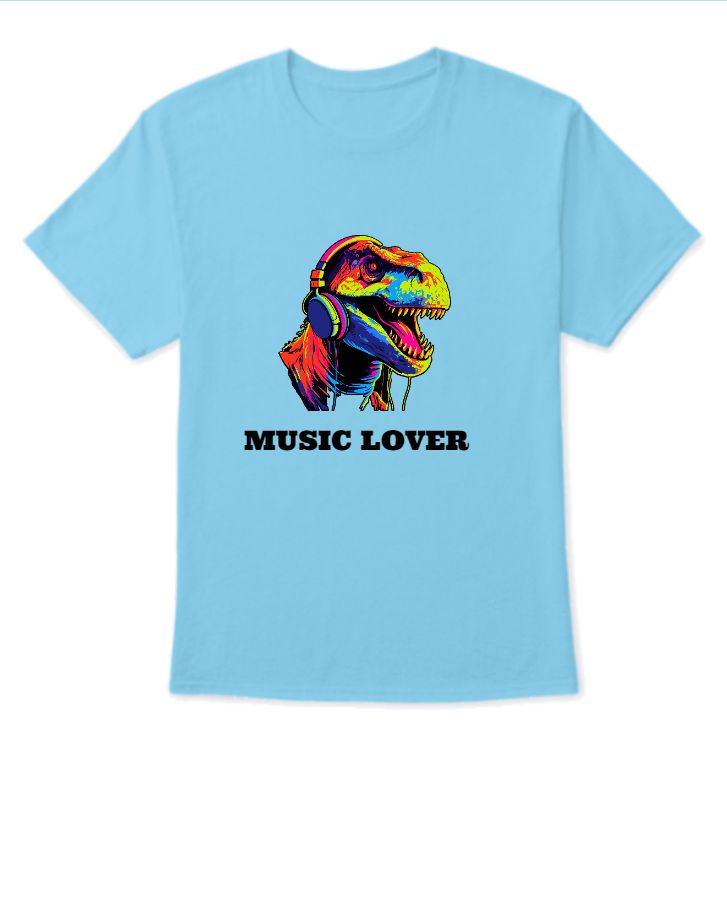 music lover cool t shirt || half sleeve t-shirt - Front