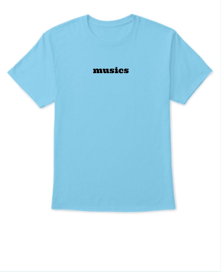 music men's t-shirt sexy look t-shirt  - Front