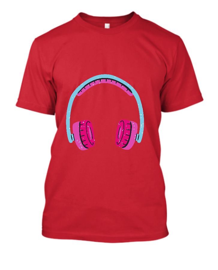 music t-shirt  - Front