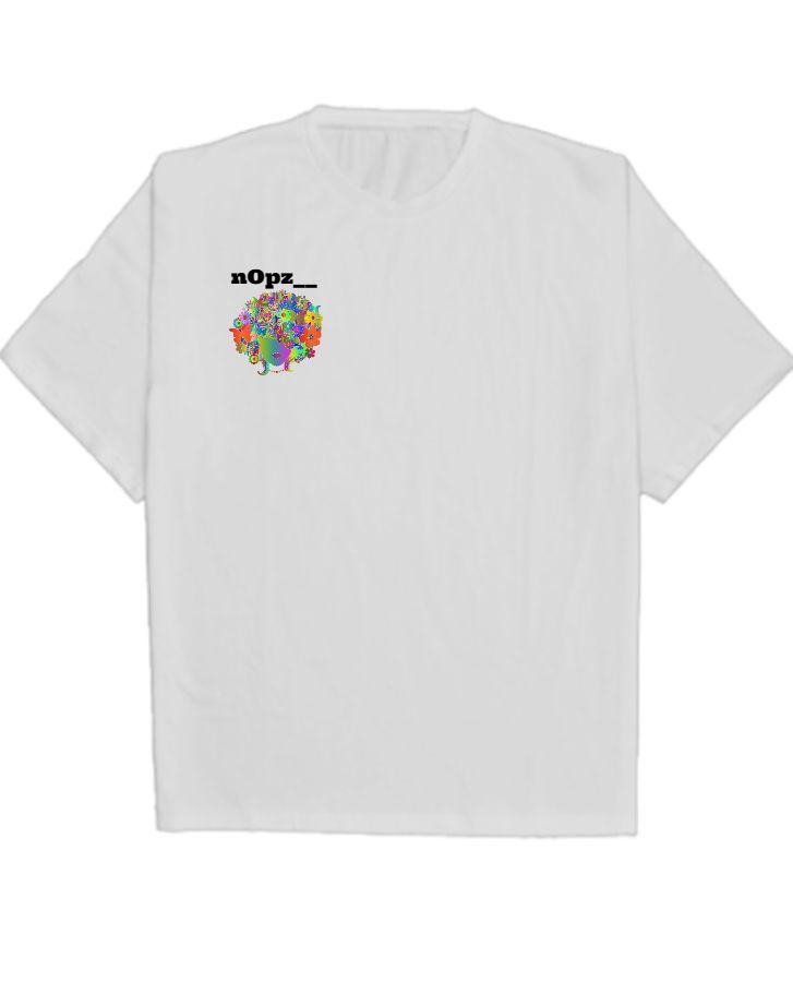 nOpz Oversized T-Shirt - Front