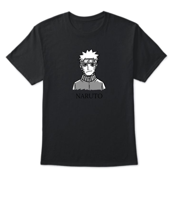 naruto printed tshirt - Front