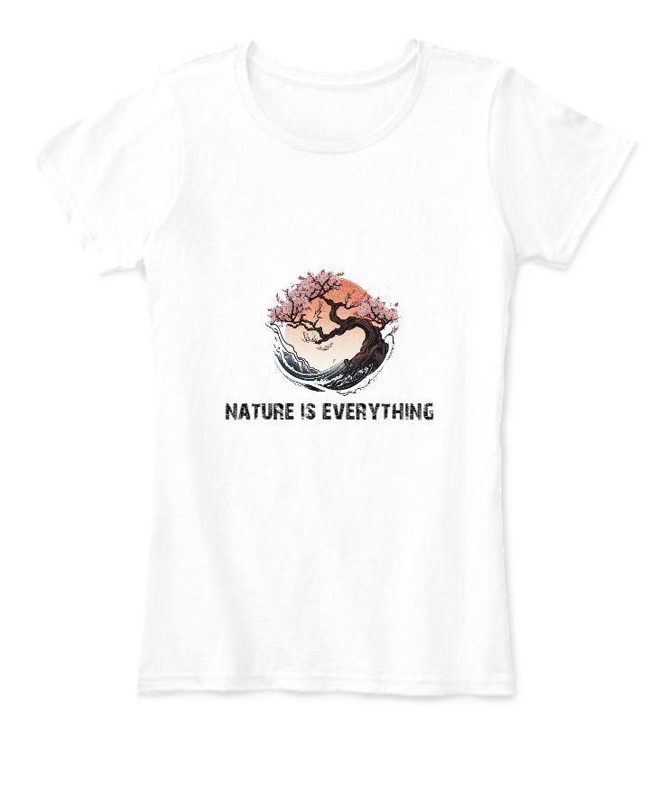 nature is everything tee  - Front