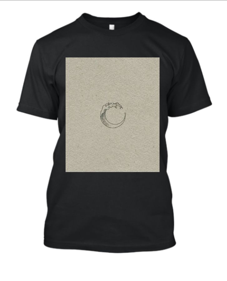 nature printed tshirt - Front