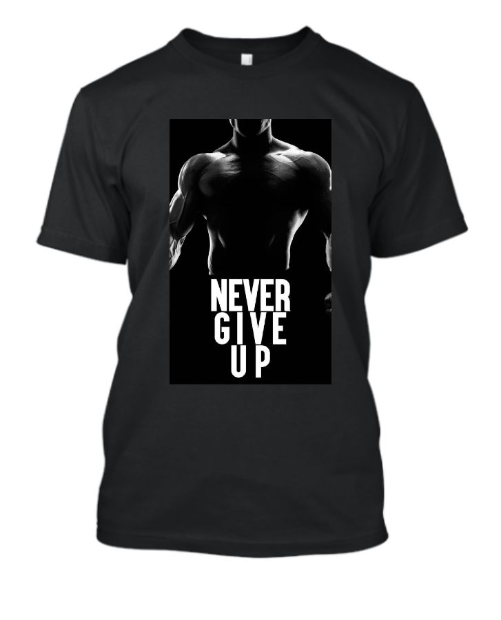 NEVER GIVE UP - Front