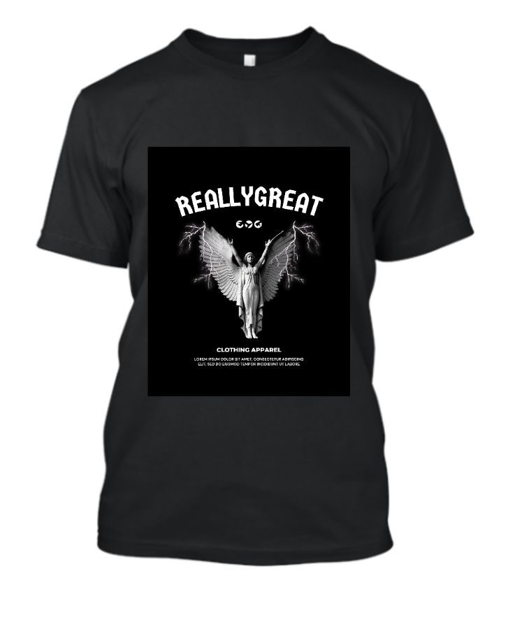 Black T-shirt  - Front