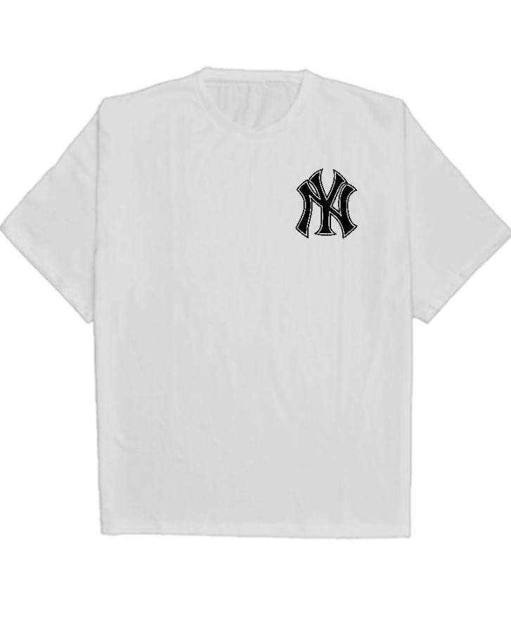 newyork Oversleeves  T-Shirt - Front
