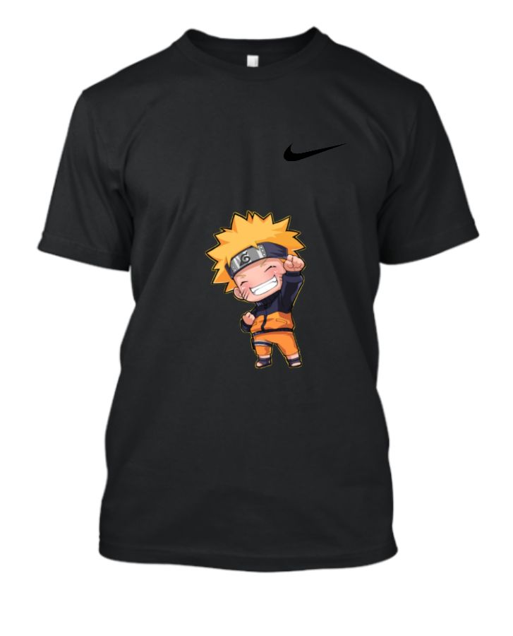 Nike x Naruto Unleash Your Inner Ninja with this Exclusive Naruto T-Shirt! - Front