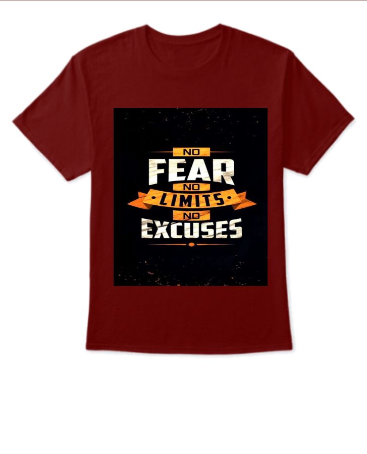 no fear no excuse - Front