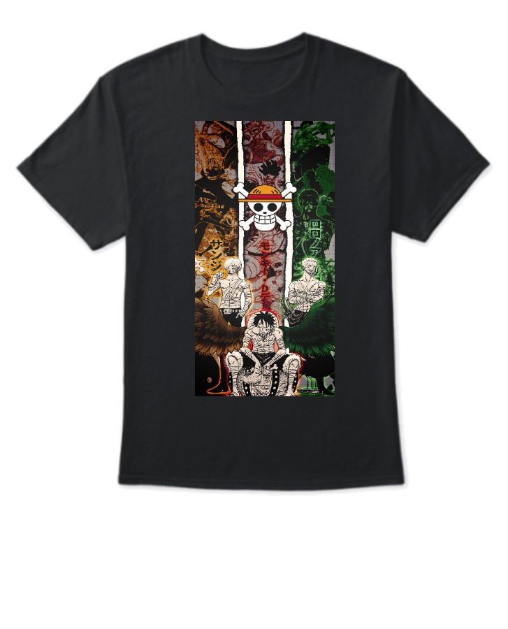 one piece designed T shirt - Front