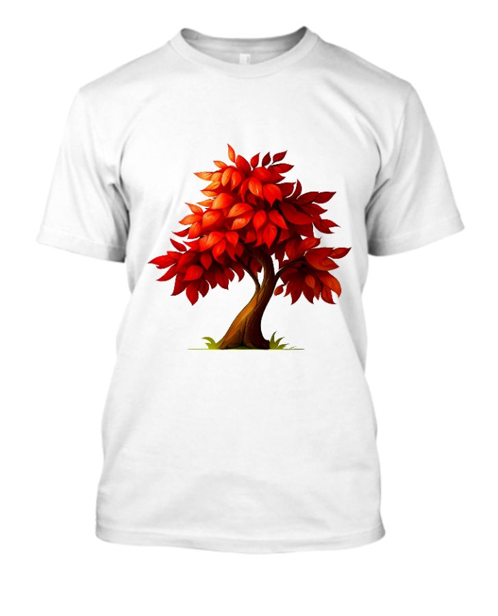 orange tree and whit t-shirt - Front