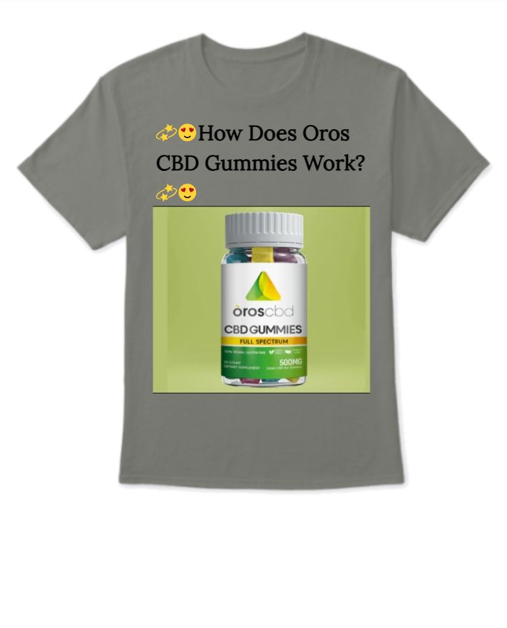 Oros CBD Gummies - Front