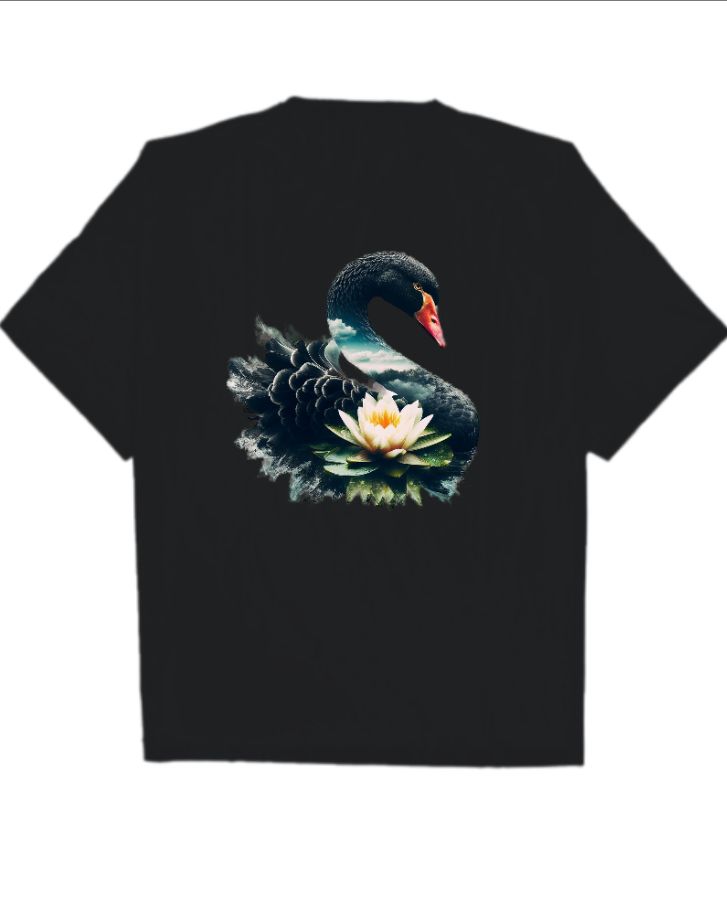 over-sized t-shirt duck - Front