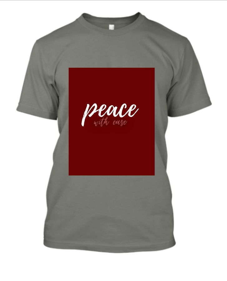 peace half t-shirt - Front