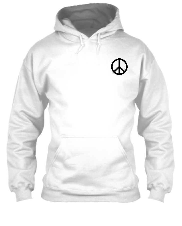 peace hoodie - Front