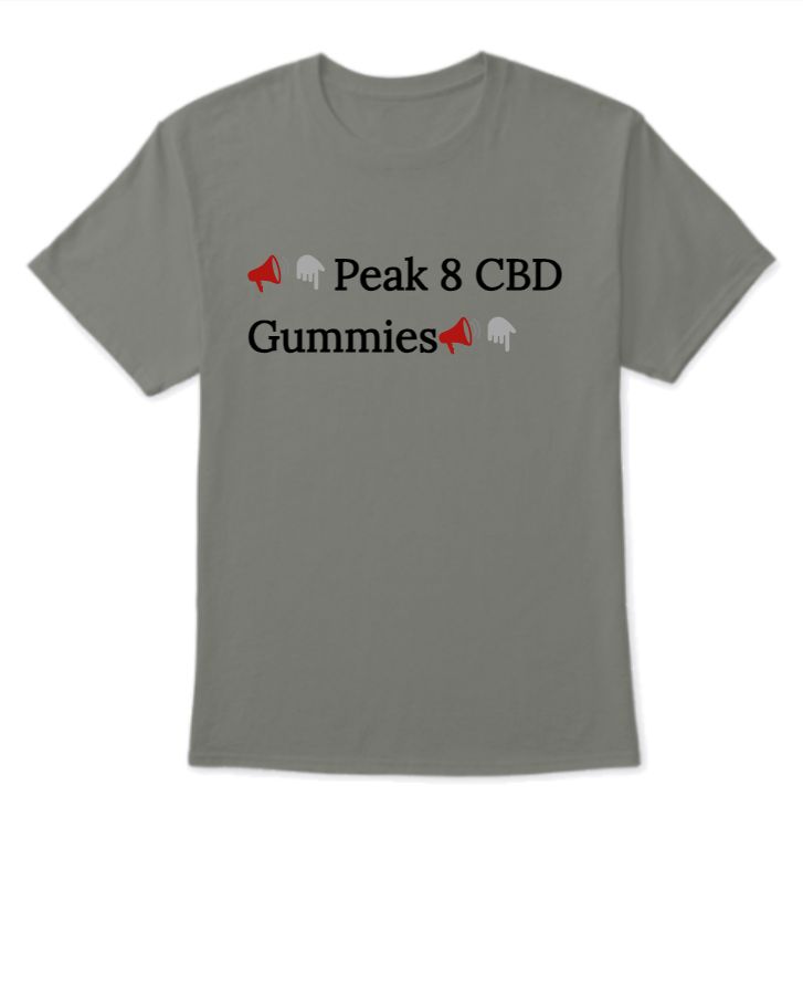 Peak 8 CBD Gummies - Front