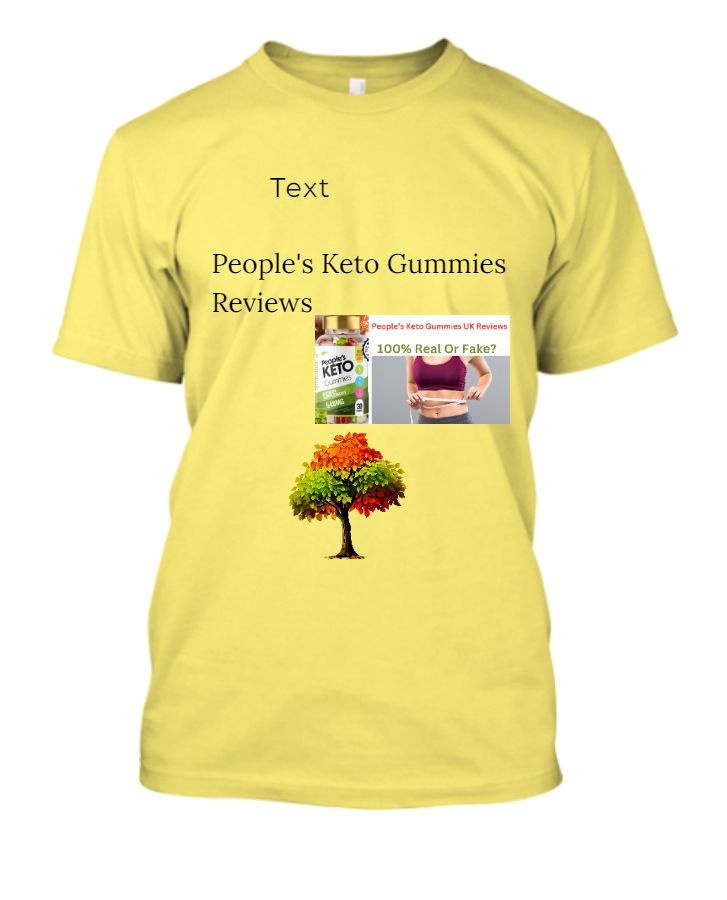 People's Keto Gummies Reviews: How To Lose Stomach Fat? - Front