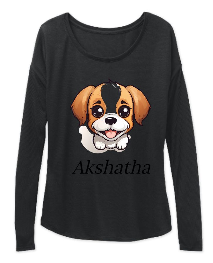 pet loved full sleve T-shirt - Front
