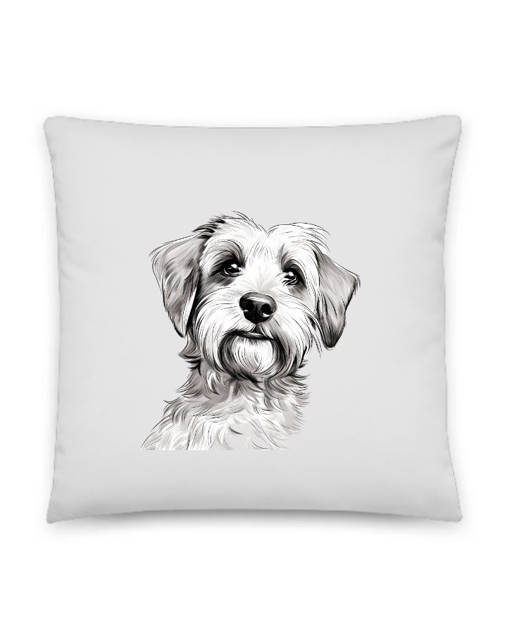 pet dog designed pillo - Front