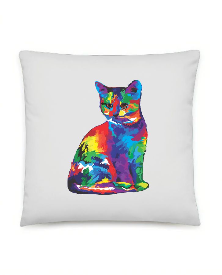 pillow | cat | cat pillow | Sofa Pillows | Bed Pillows | Neck Pillows | Cushions - Front