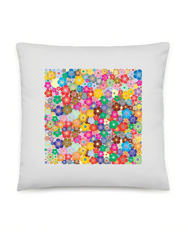 pillow | flower pillow | Sofa Pillows | Bed Pillows | Neck Pillows | Cushions - Front